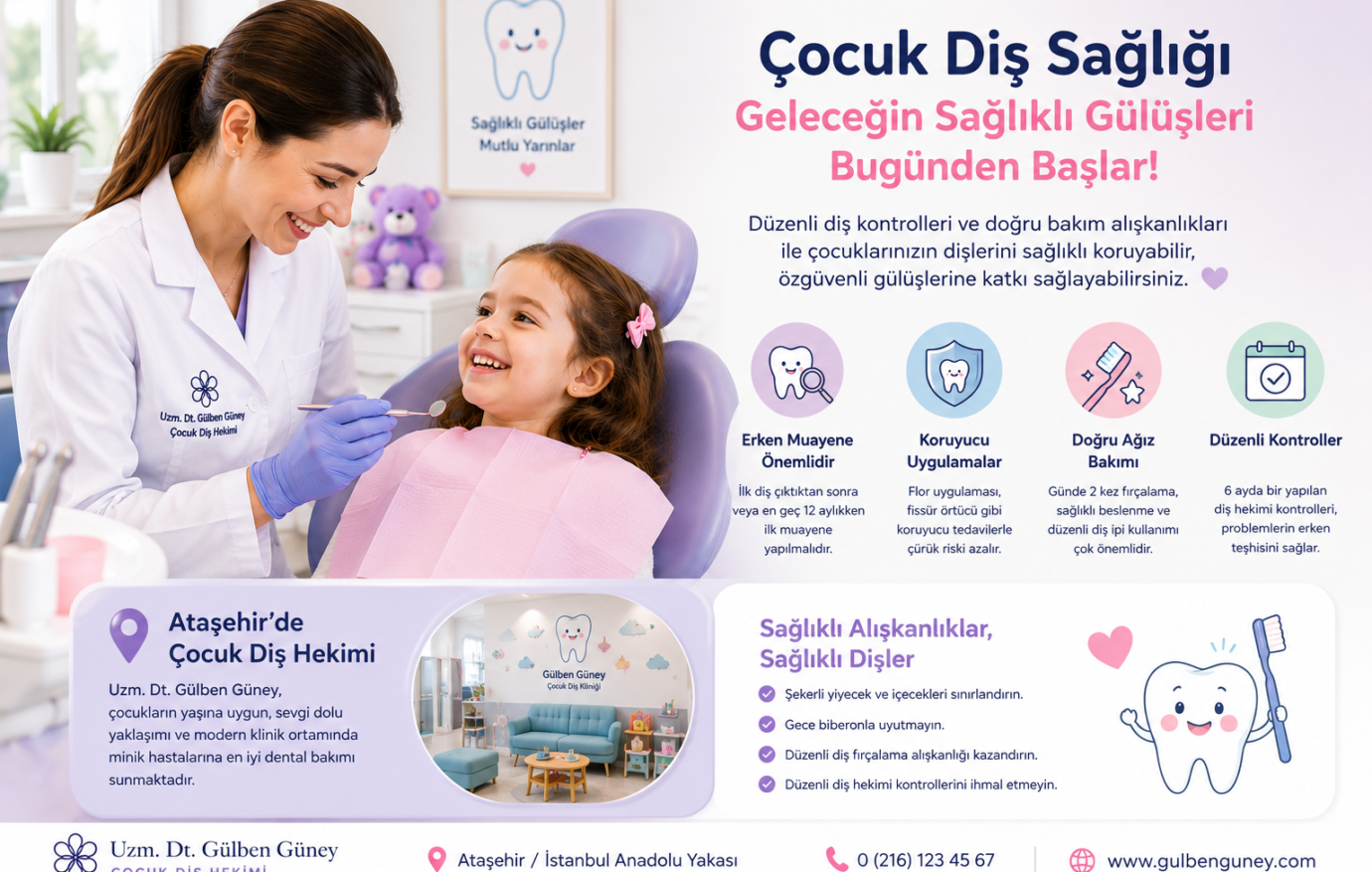 ataşehir çocuk diş sağlığı